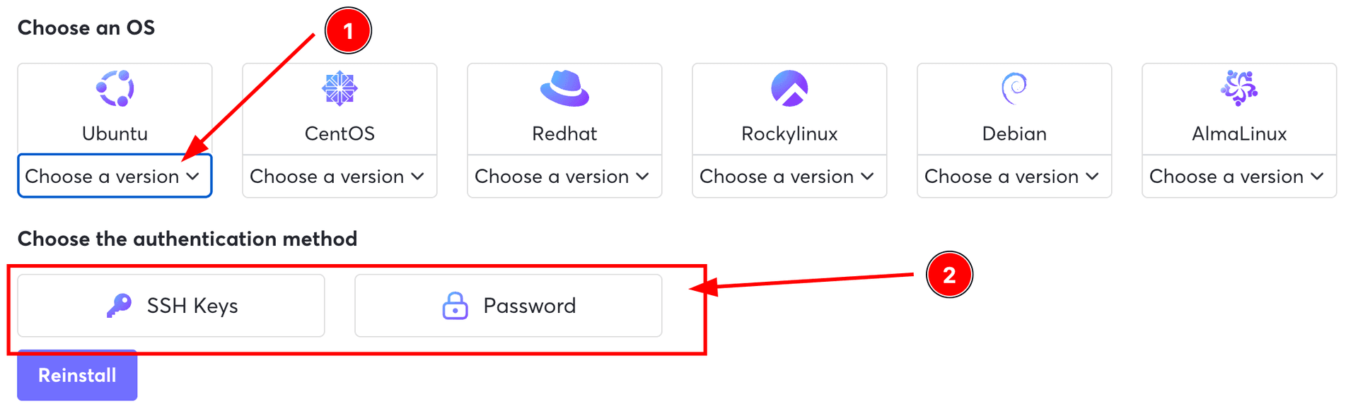 Configuration VPS